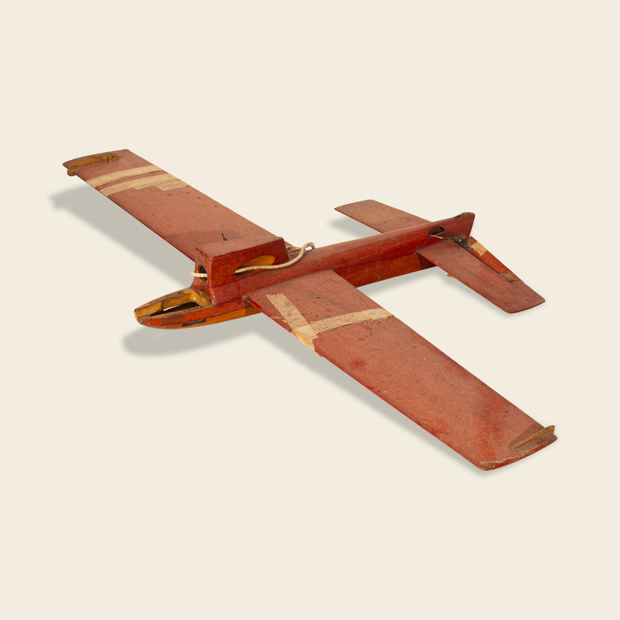 Painted Wood Toy Glider