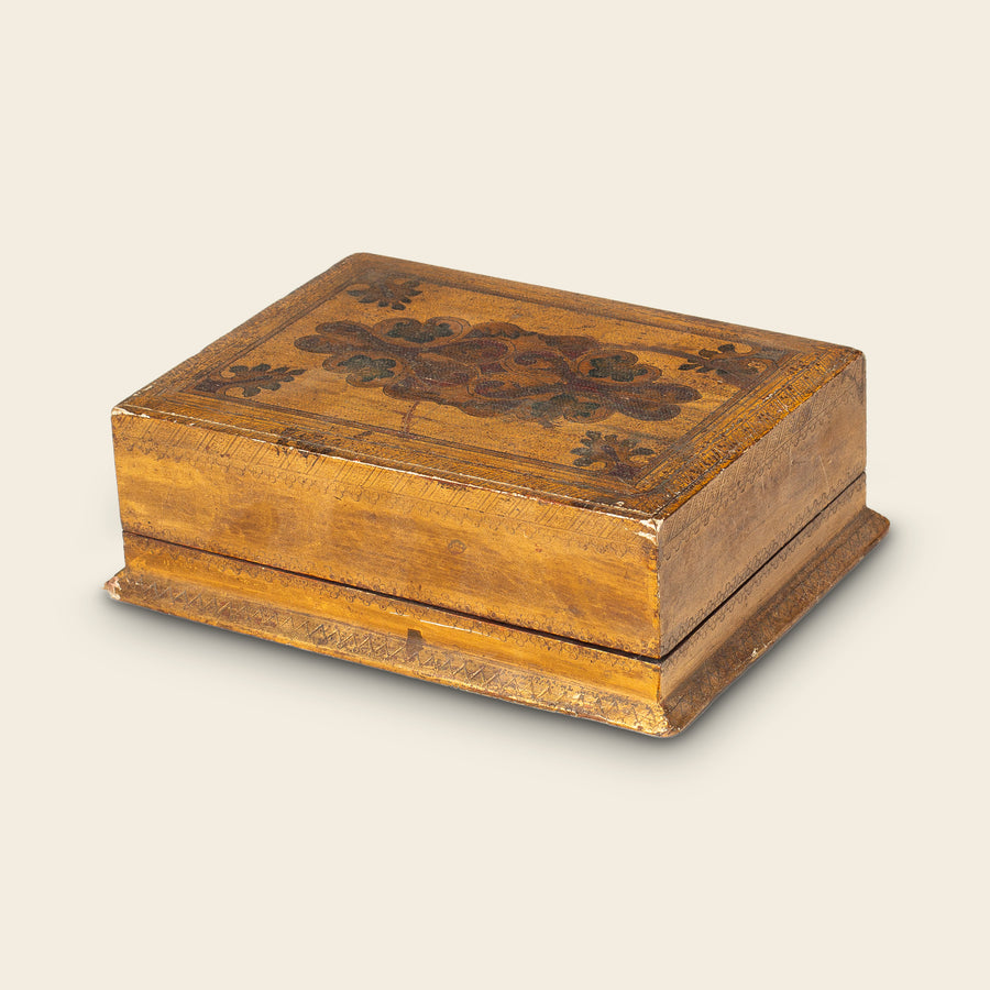 Inlaid Marquetry Box