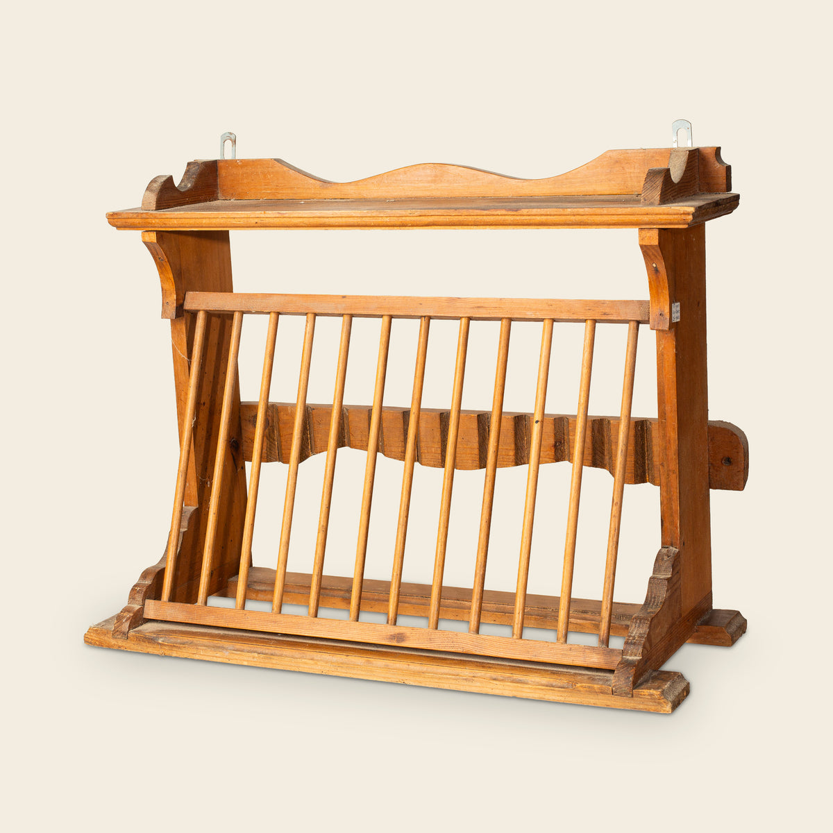 Wood Plate Rack