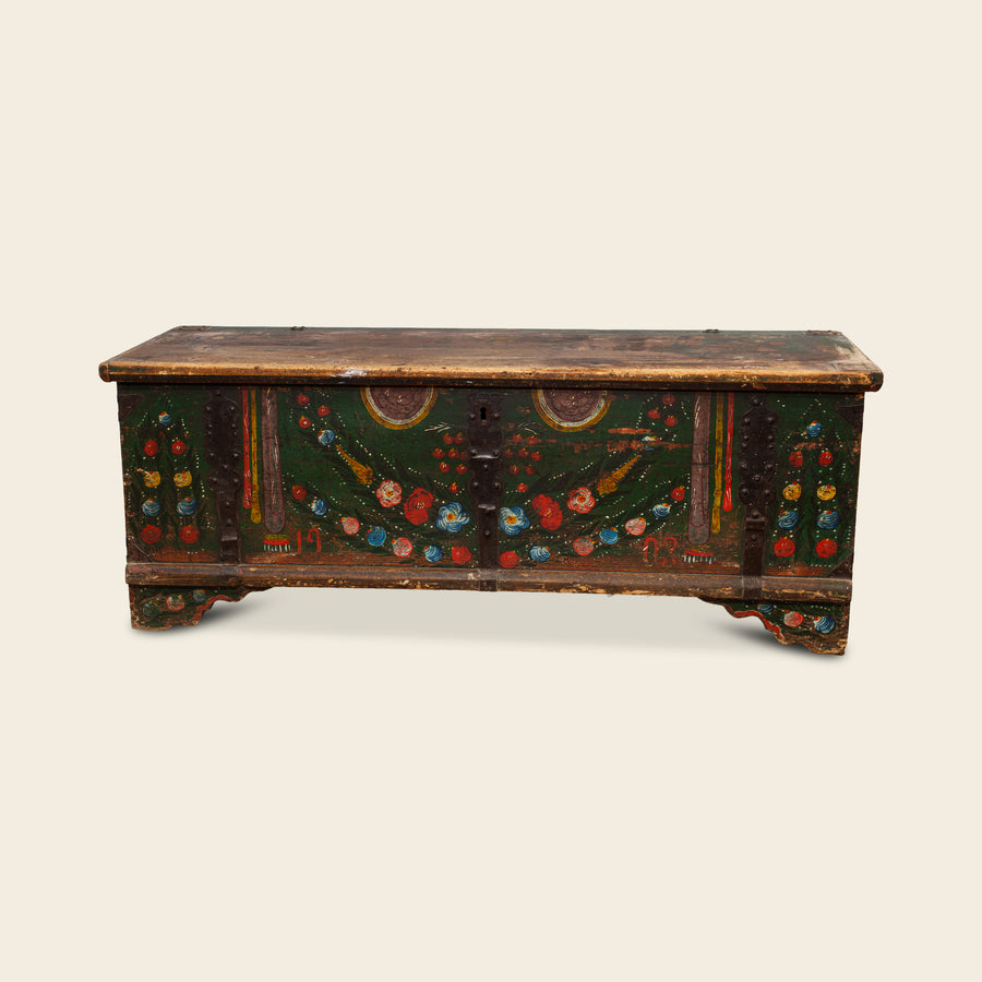 Painted Folk Dowry Chest