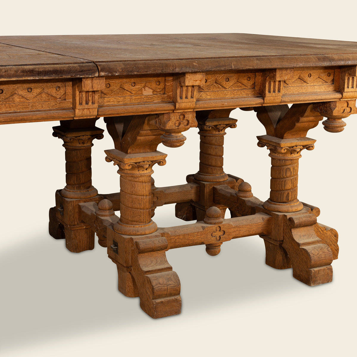 Carved gothic Wooden Dining Tables