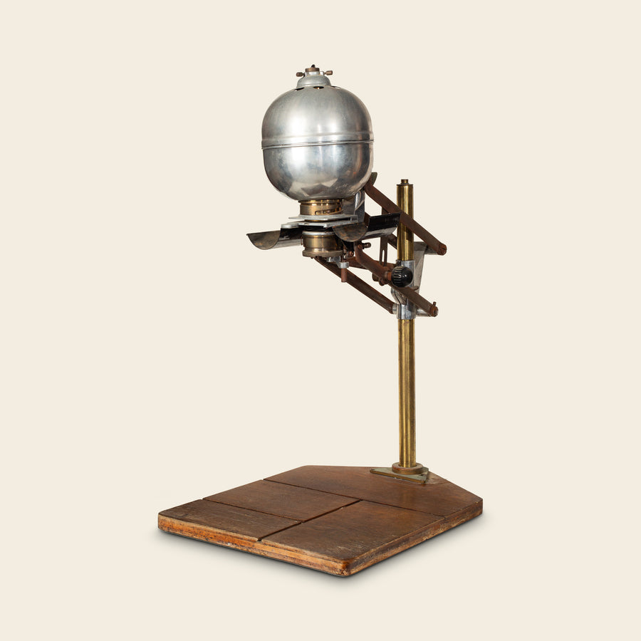 Antique Scientific Apparatus on Brass Stand