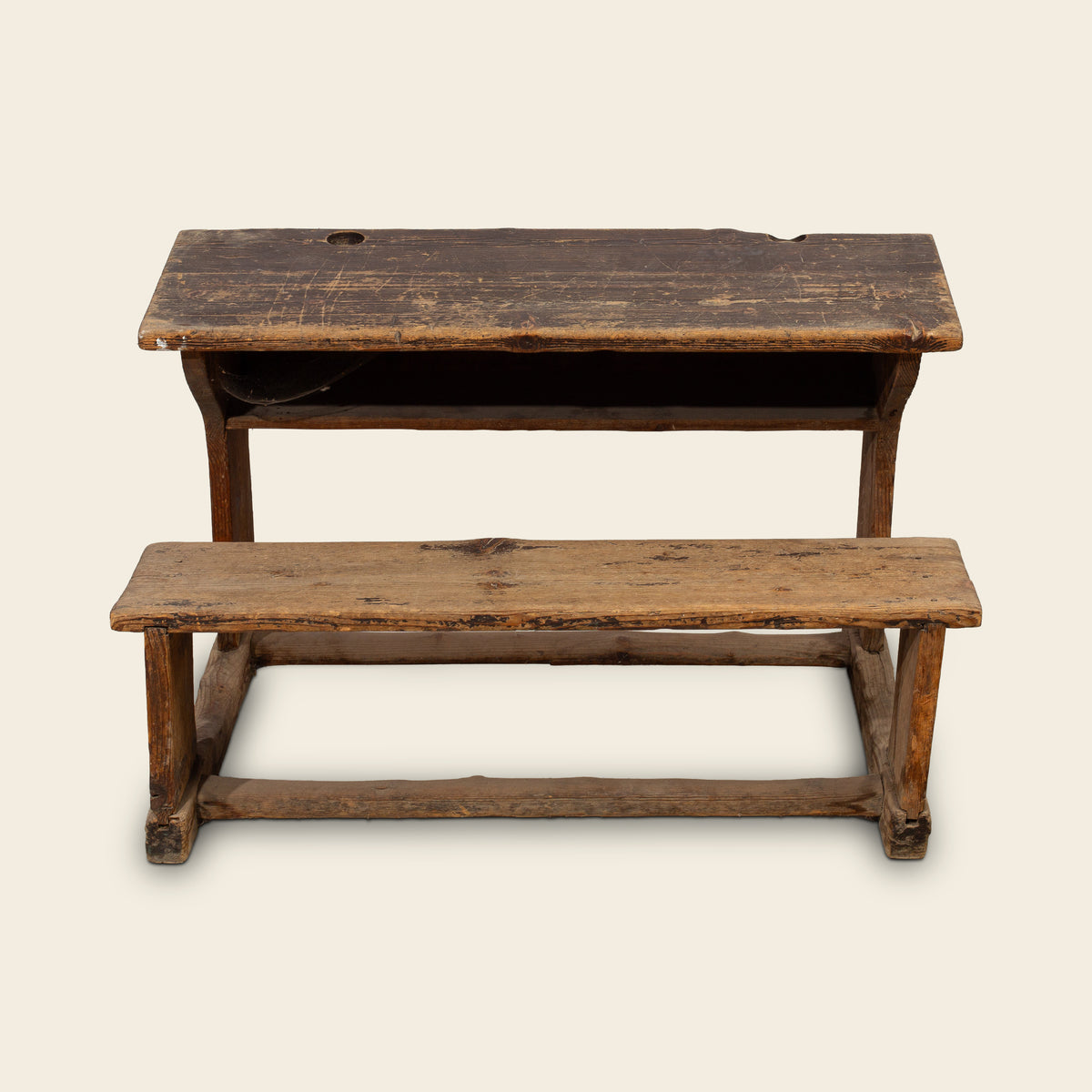 School Desk and Bench Combo
