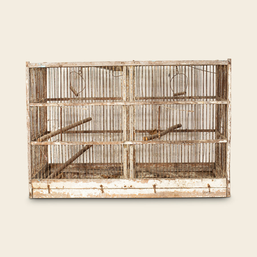 Antique Wire Birdcage