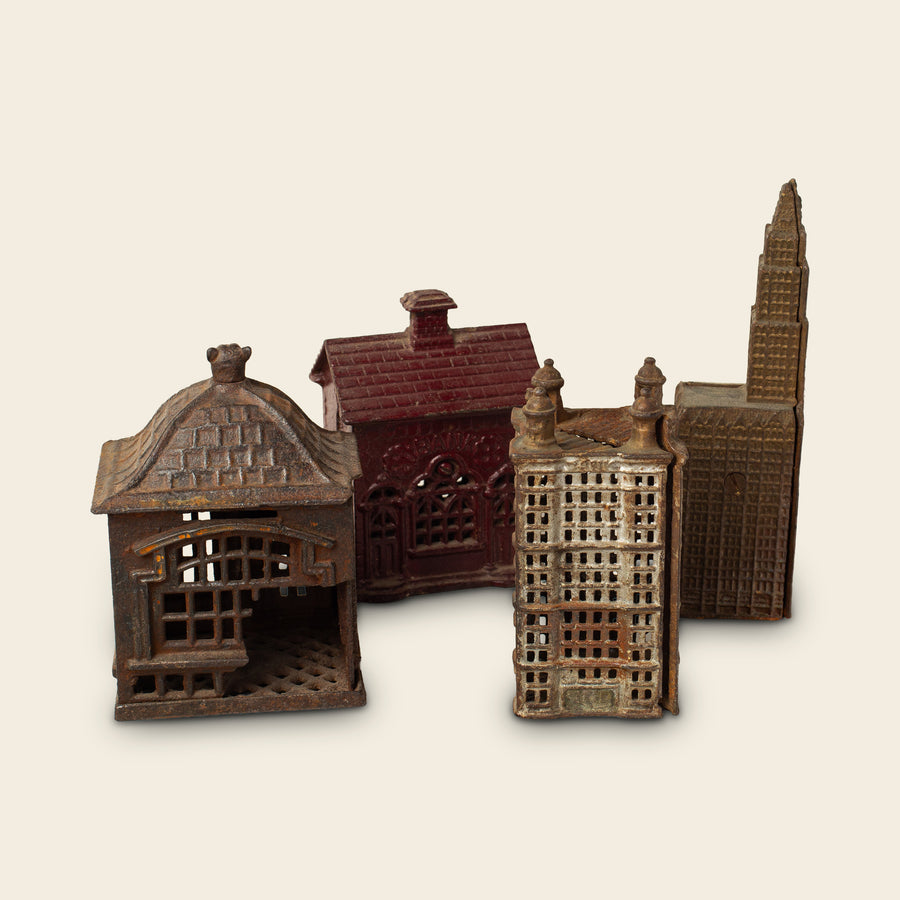 Building-Shaped Coin Banks