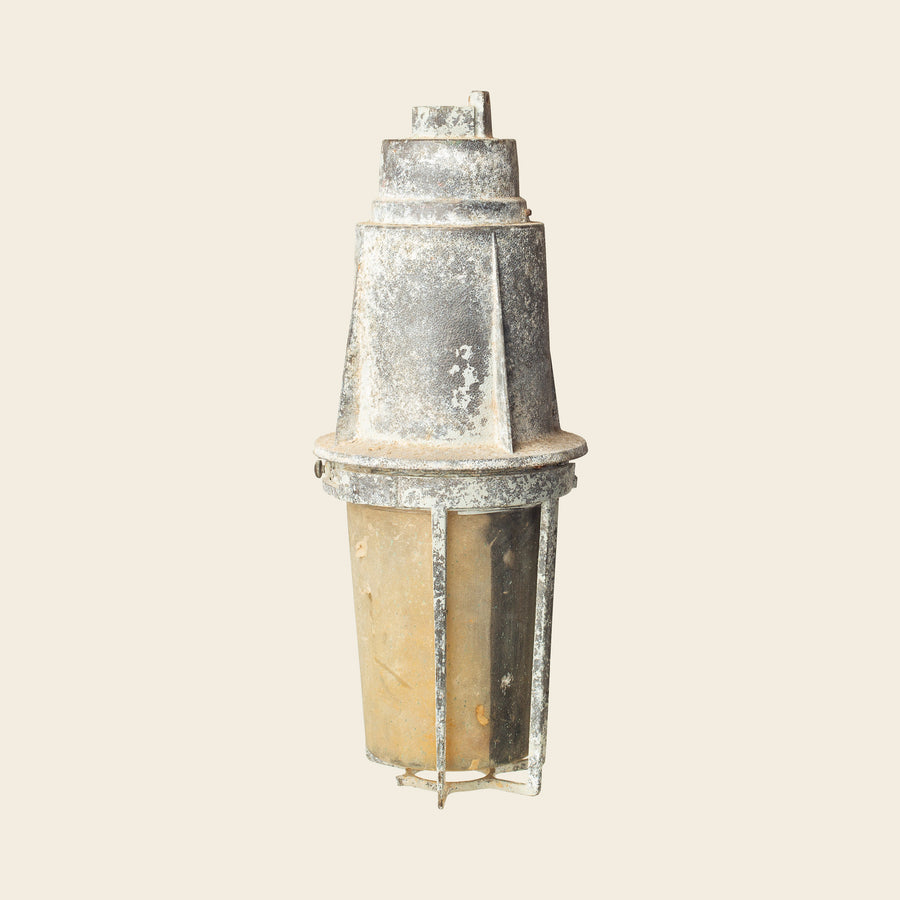 Vintage Industrial Cage Wall Light