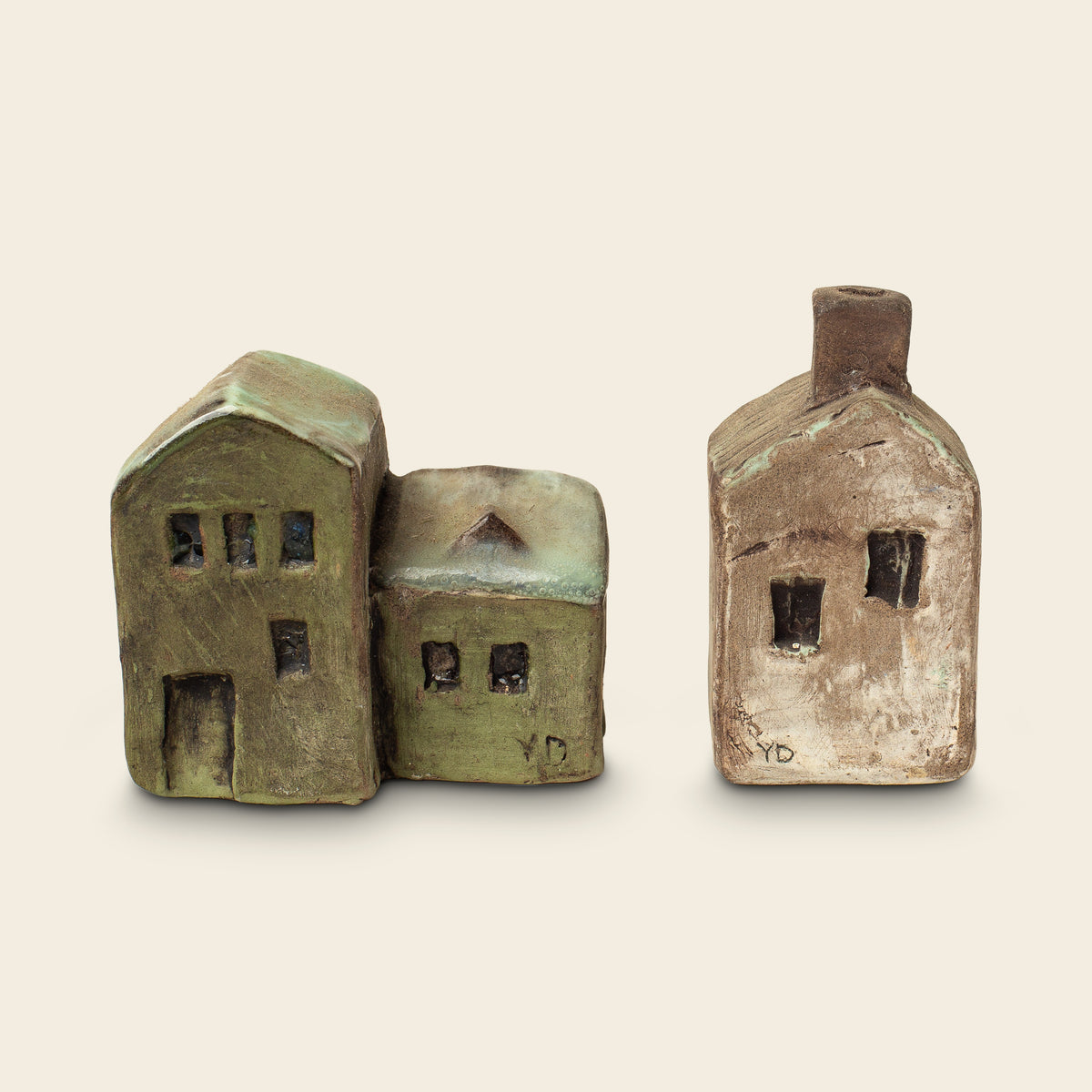 Ceramic Miniature Houses