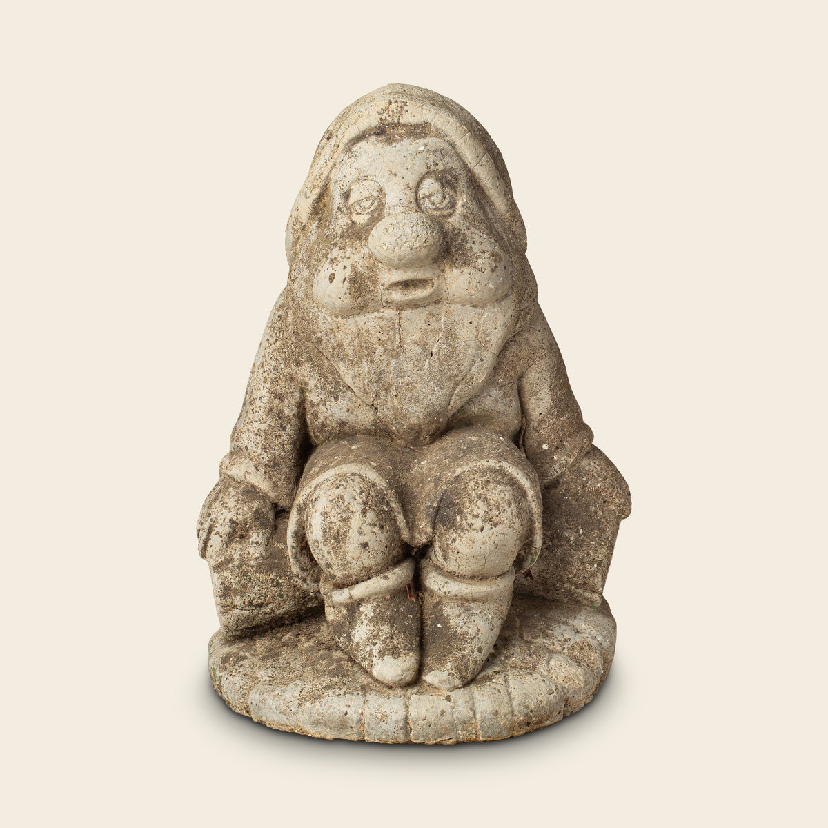 Stone Garden Gnome Statue