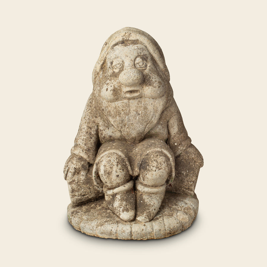 Stone Garden Gnome Statue
