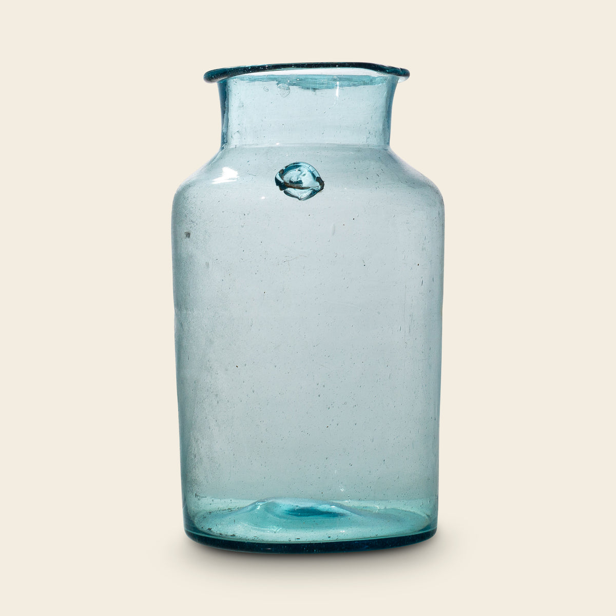 Aqua Glass Bottle