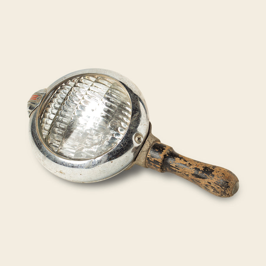 Antique Hand ligth with Wood Handle