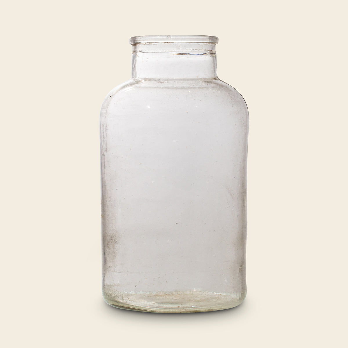 Clear Glass Jar