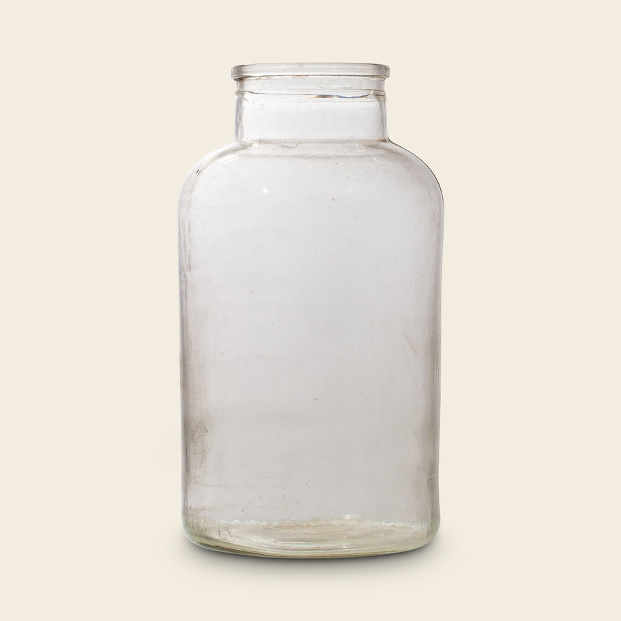 Clear Glass Jar