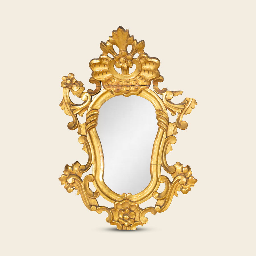Pair of Giltwood Venetian Mirrors